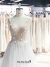 beaded wedding dress