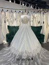 ivory wedding dress