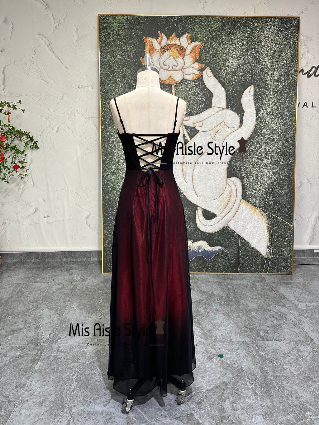 Mesh Prom Dress