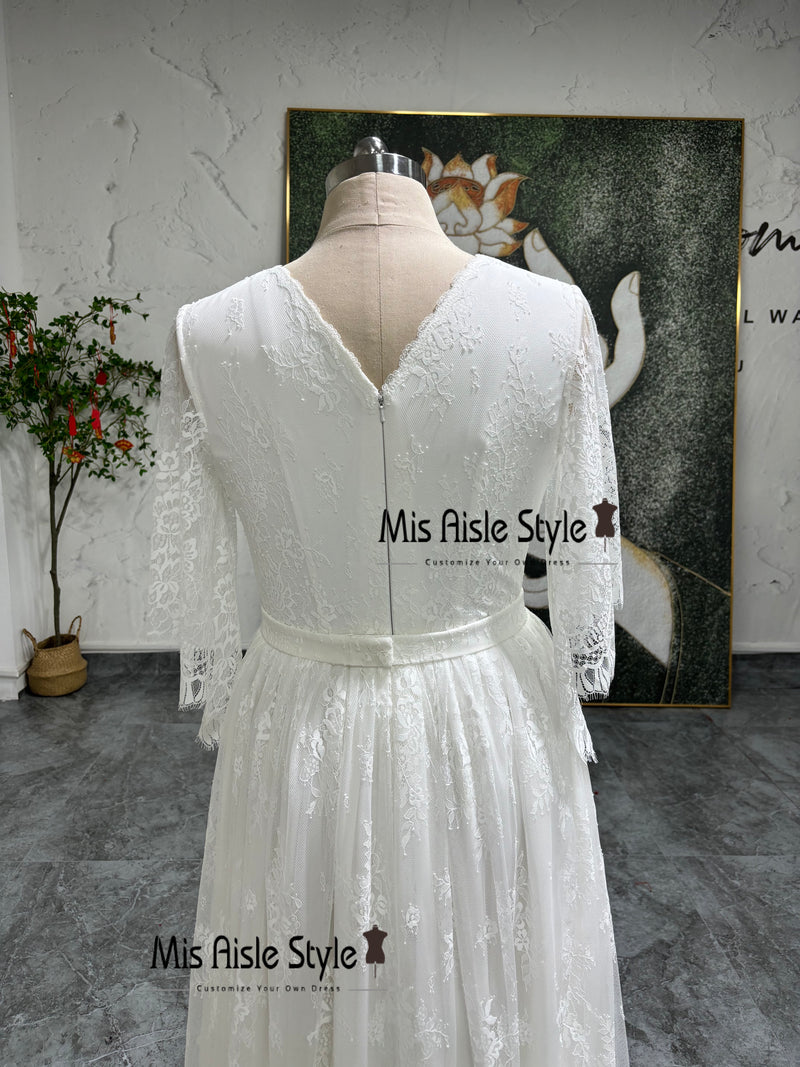 A Line Wedding Dress