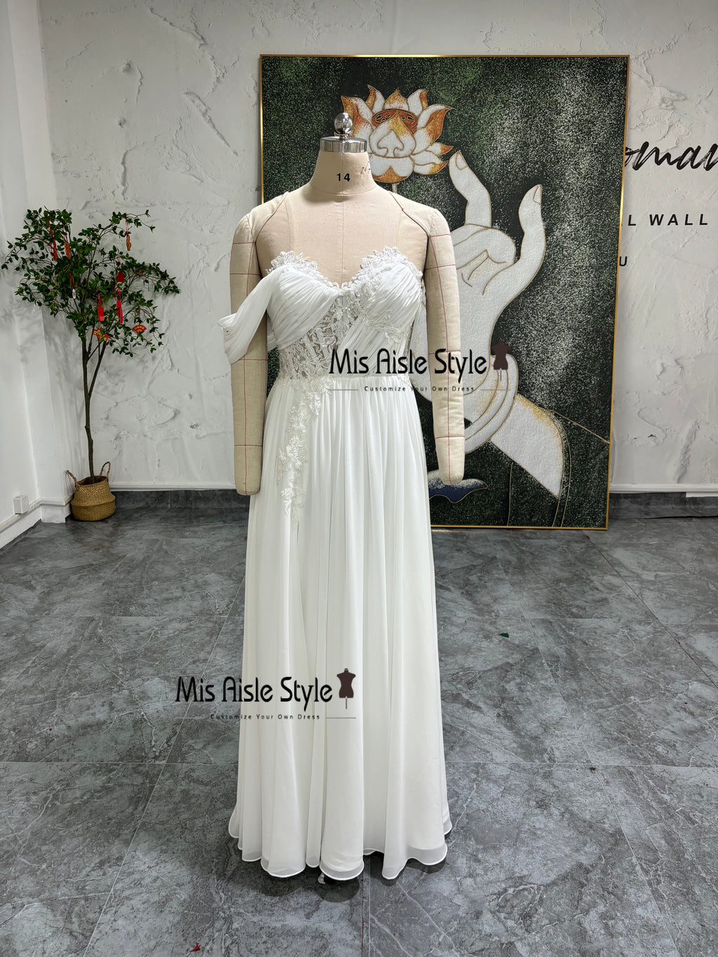 A Line Wedding Dress