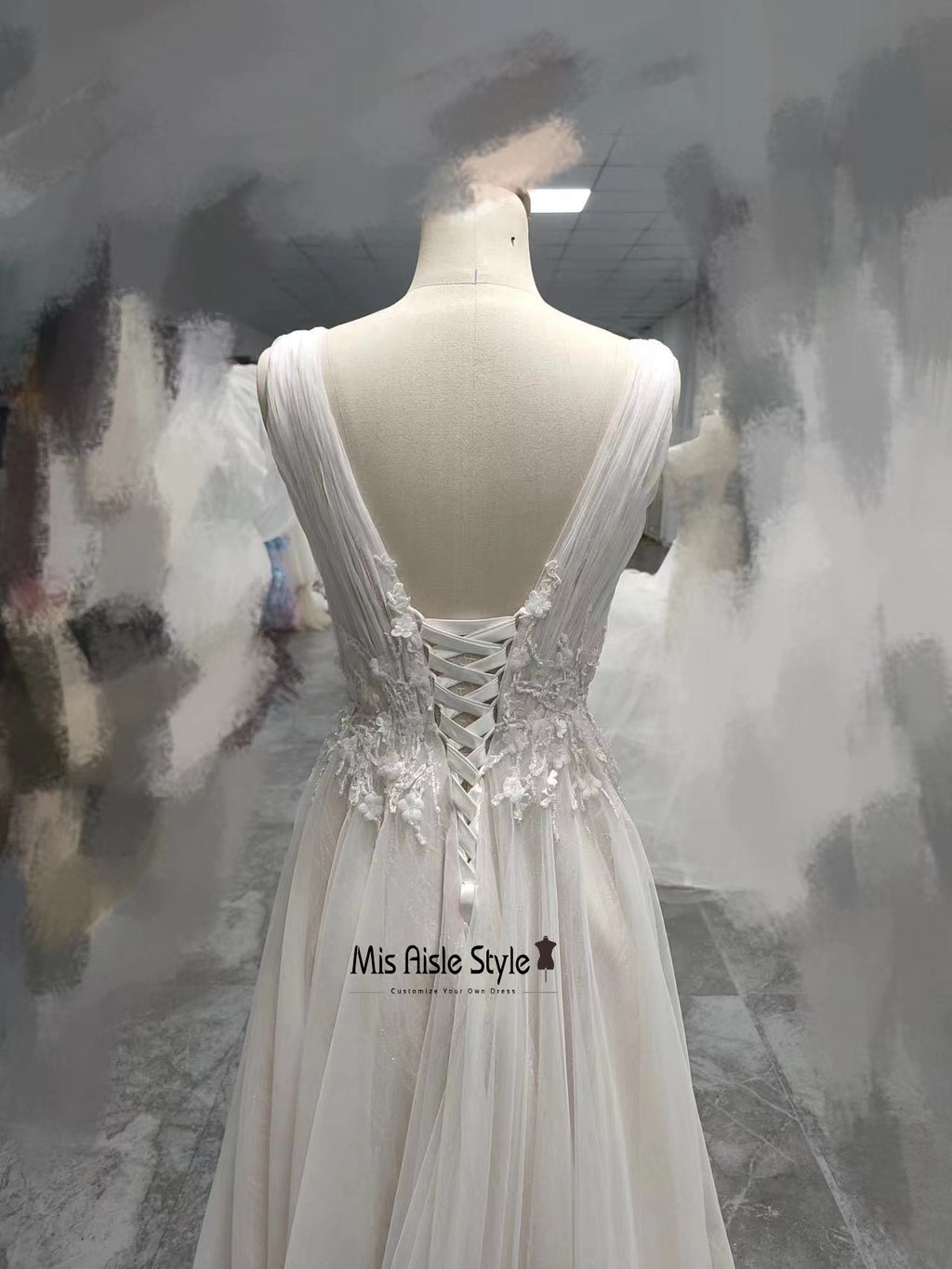 Sheer Summer Wedding Dress