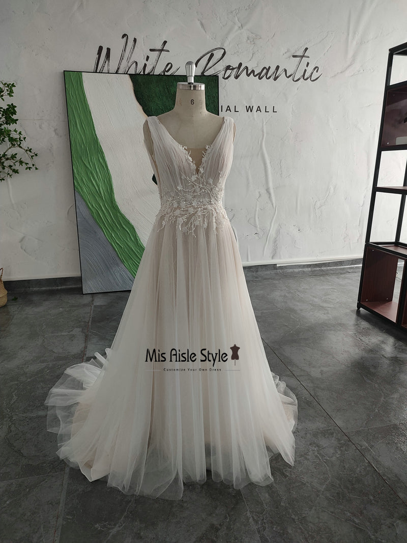 A Line Wedding Dress