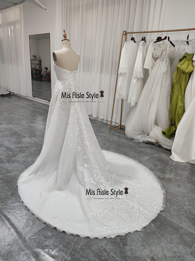 Floor length Wedding Dress