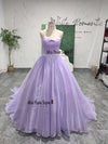 Lilac Wedding Dress