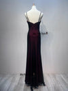 Burgundy Party Dress