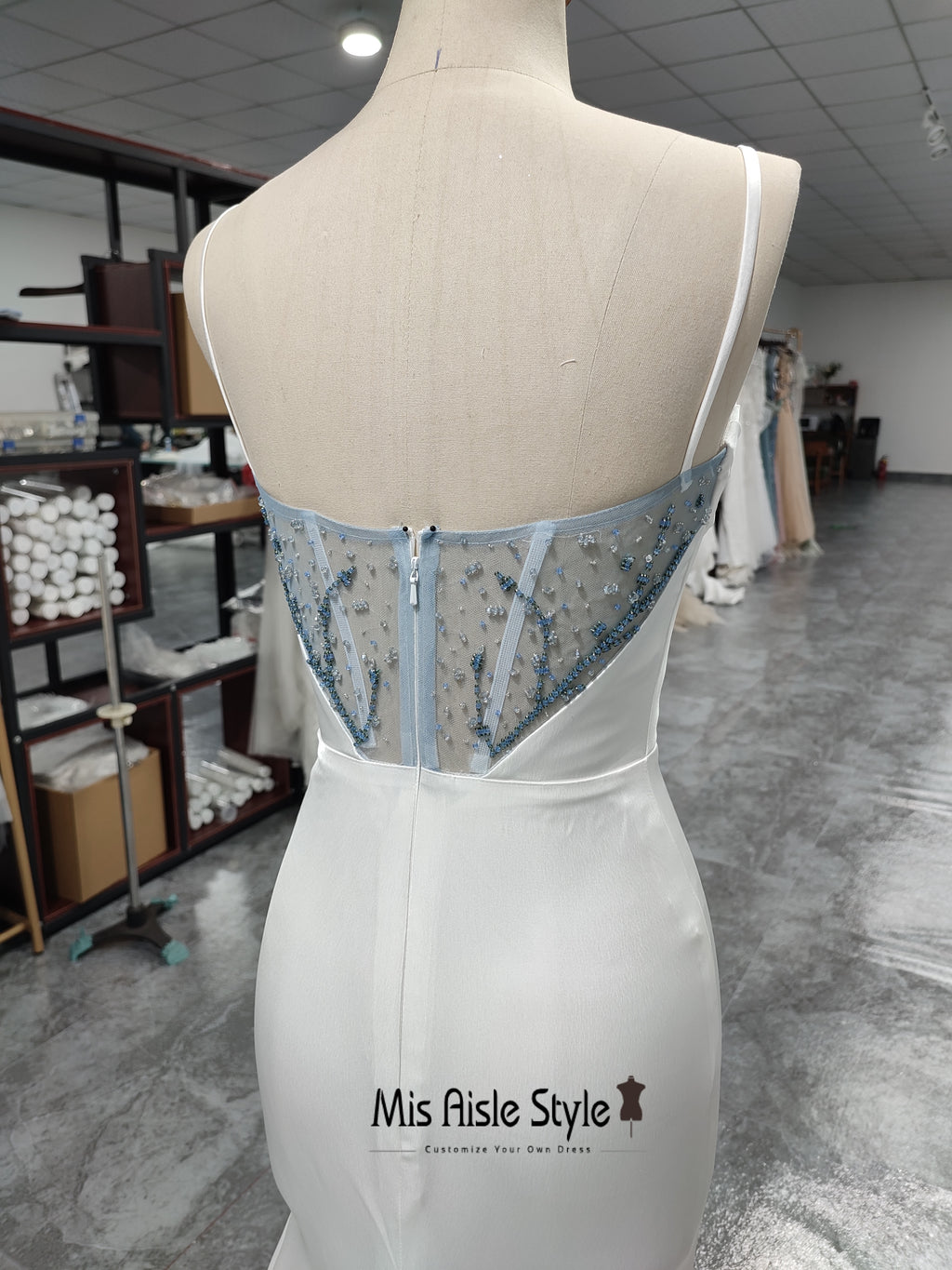 Beaded Bridal Dress