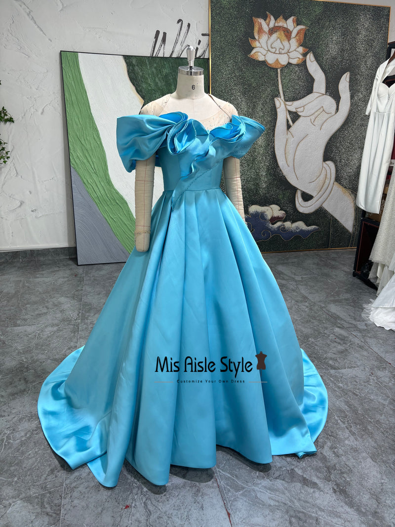 Blue Trending Prom Dress