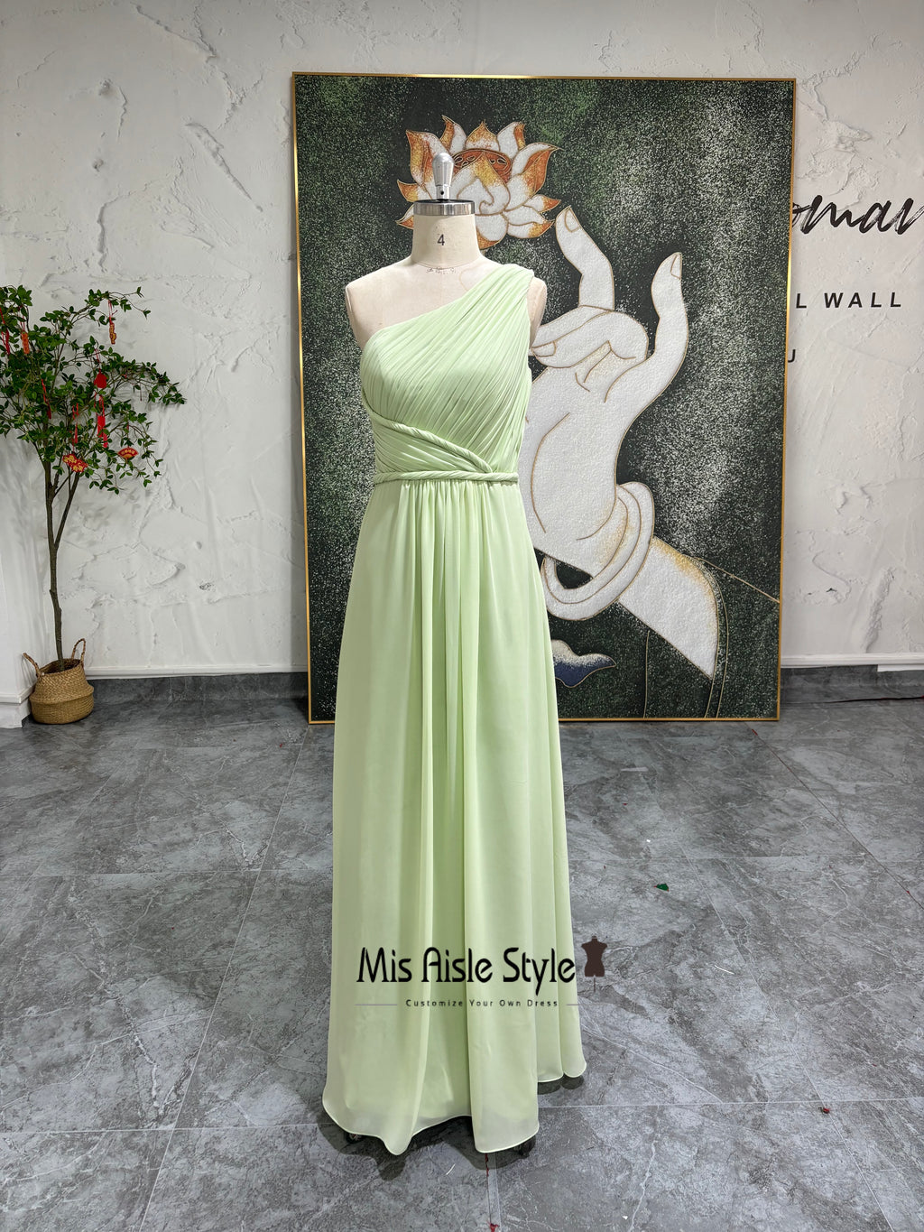 A Line Bridesmaid Dress