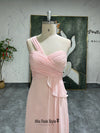 One Shoulder Bridesmaid Dress