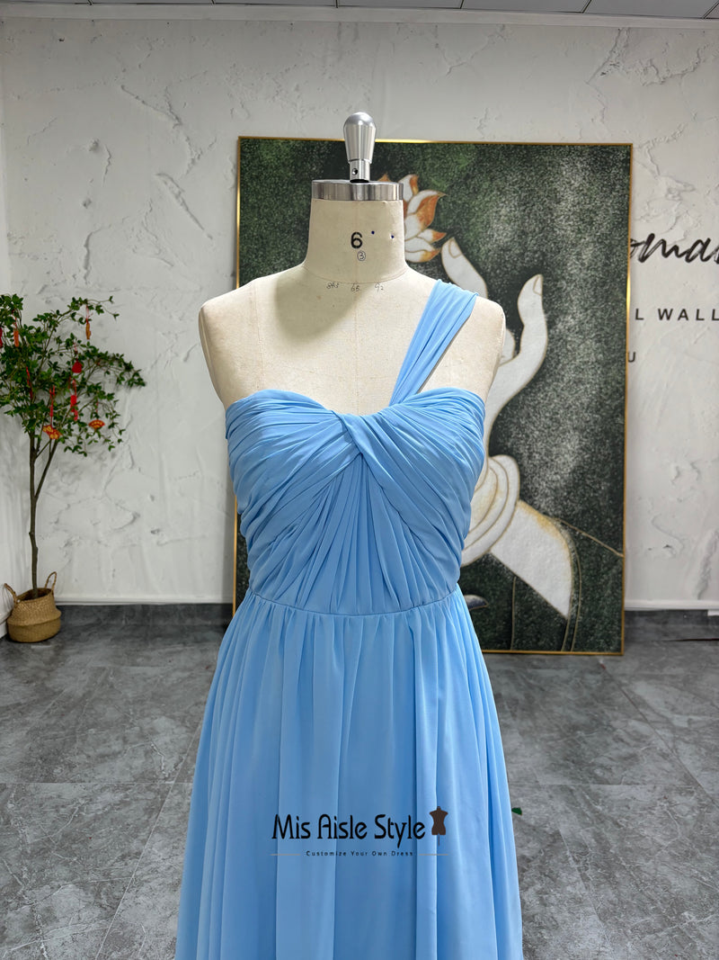 One Shoulder Bridesmaid Dress