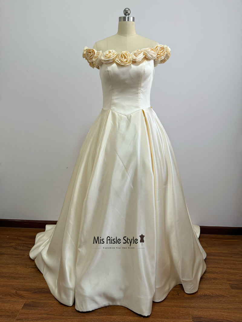 Floral Wedding Dress