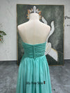 Pleated Bridesmaid Dress