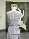 Silver Bridesmaid Dress