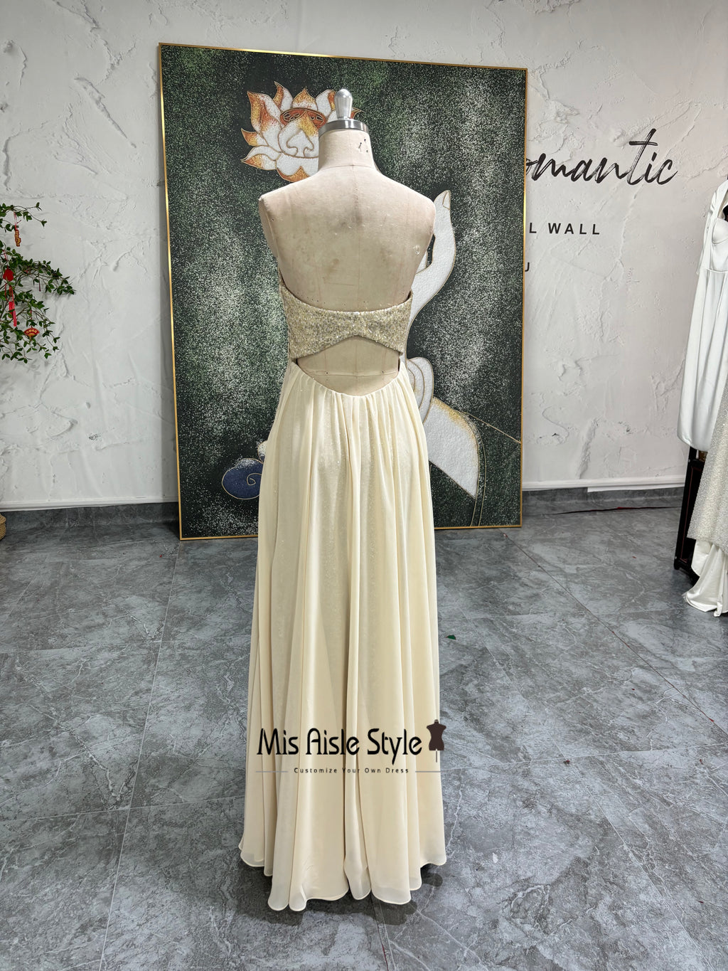 Colorful Bridesmaid Dress
