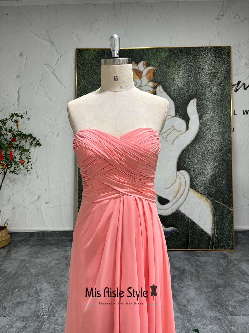 Strapless Bridesmaid Dress