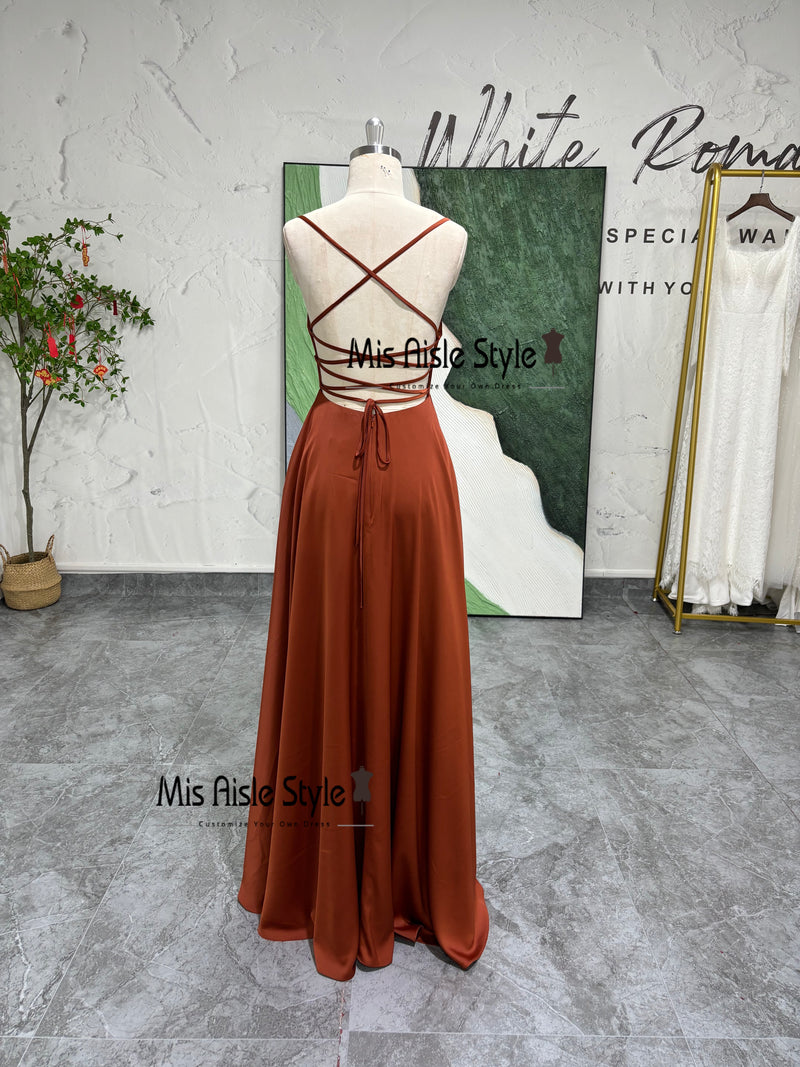 Criss Cross Prom Dress