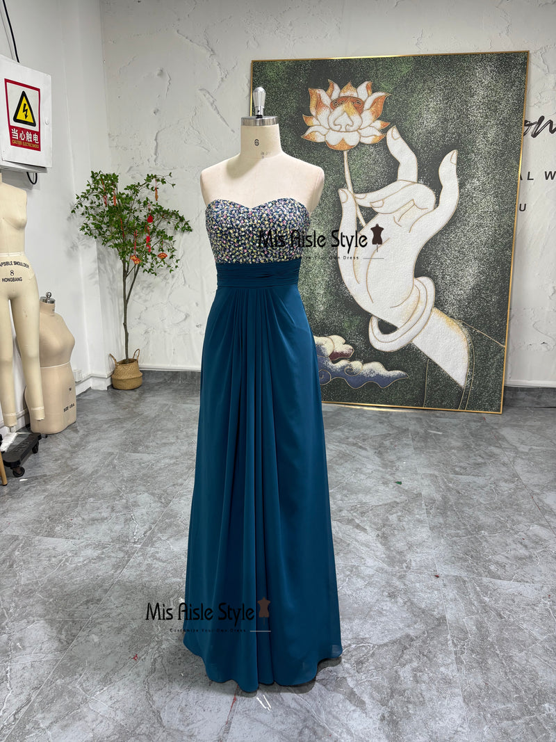 Long Bridesmaid Dress