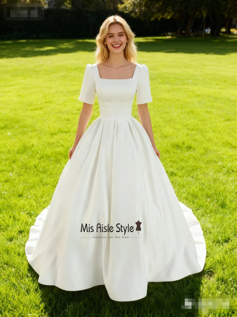 Simple Wedding Dress