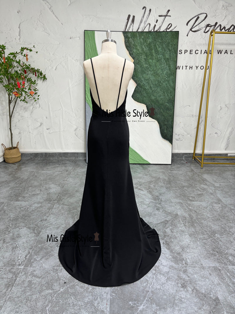 Spaghetti Straps Prom Dress