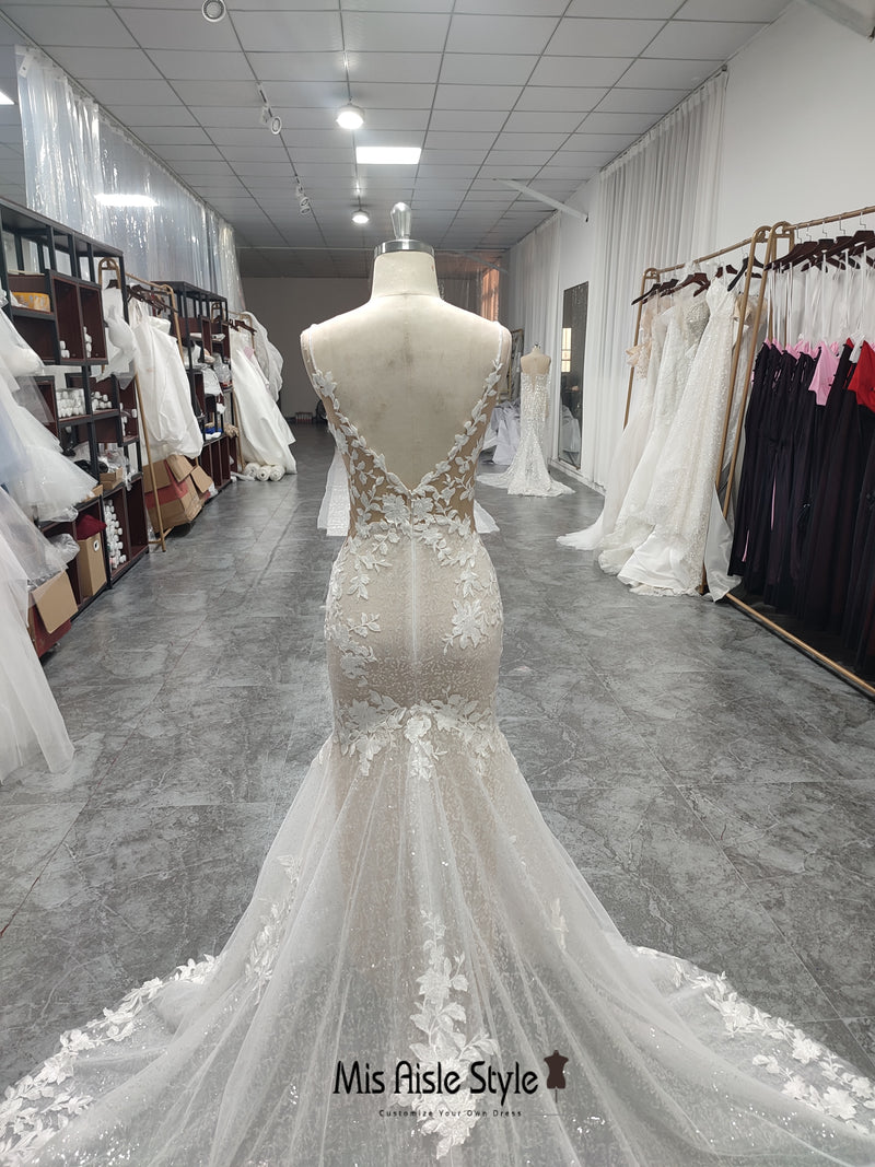 Mermaid Summer Wedding Dress
