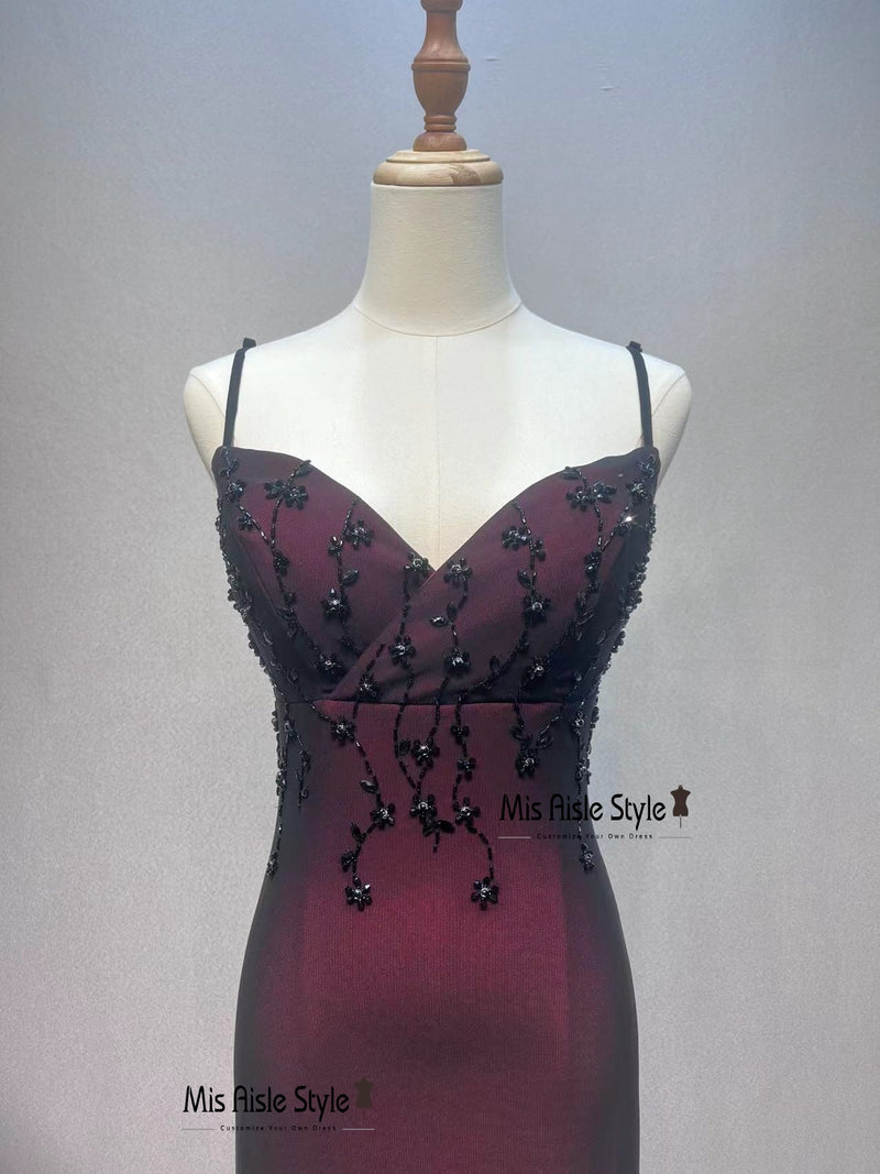 Fashion Black And Red Party Dress