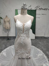 Mermaid Spaghetti Straps Wedding Dress