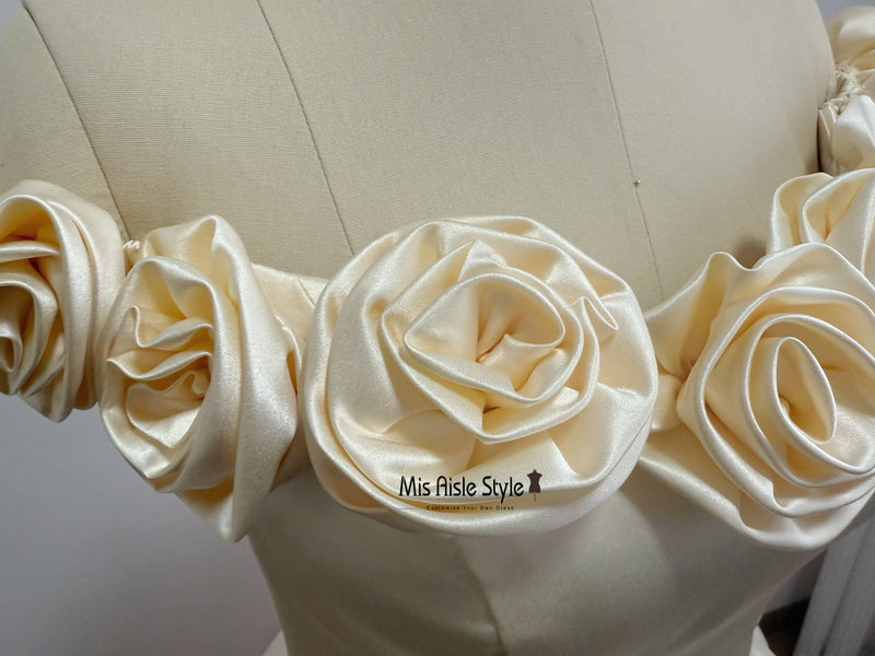 Satin Wedding Dress