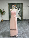 Pink Bridesmaid Dress