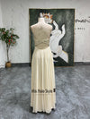 Sleeveless Bridesmaid Dress