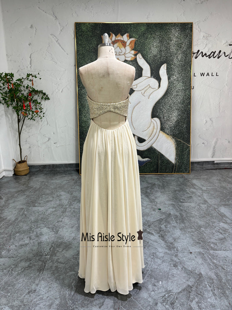 Sleeveless Bridesmaid Dress
