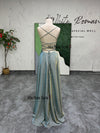 Criss Cross Back Sparkle Prom 
