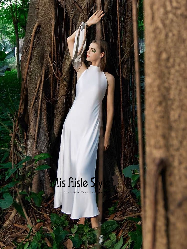 Tea Length Informal Wedding Dress