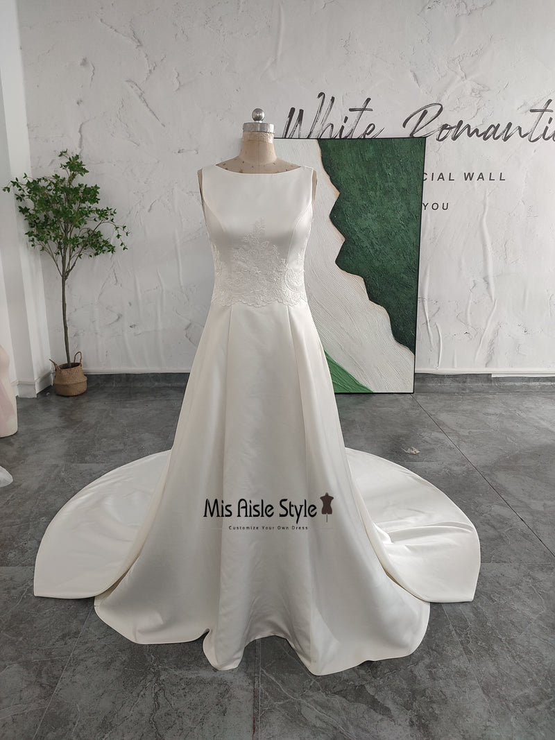 A Line Wedding Dress