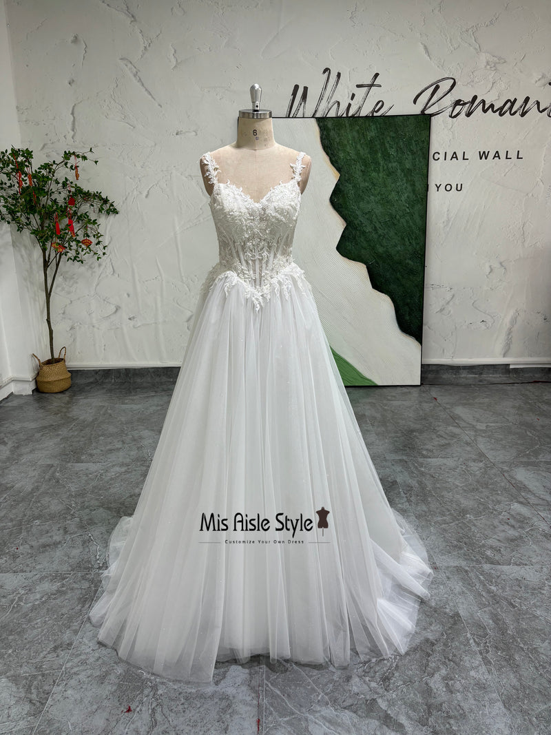 A Line Wedding Dress