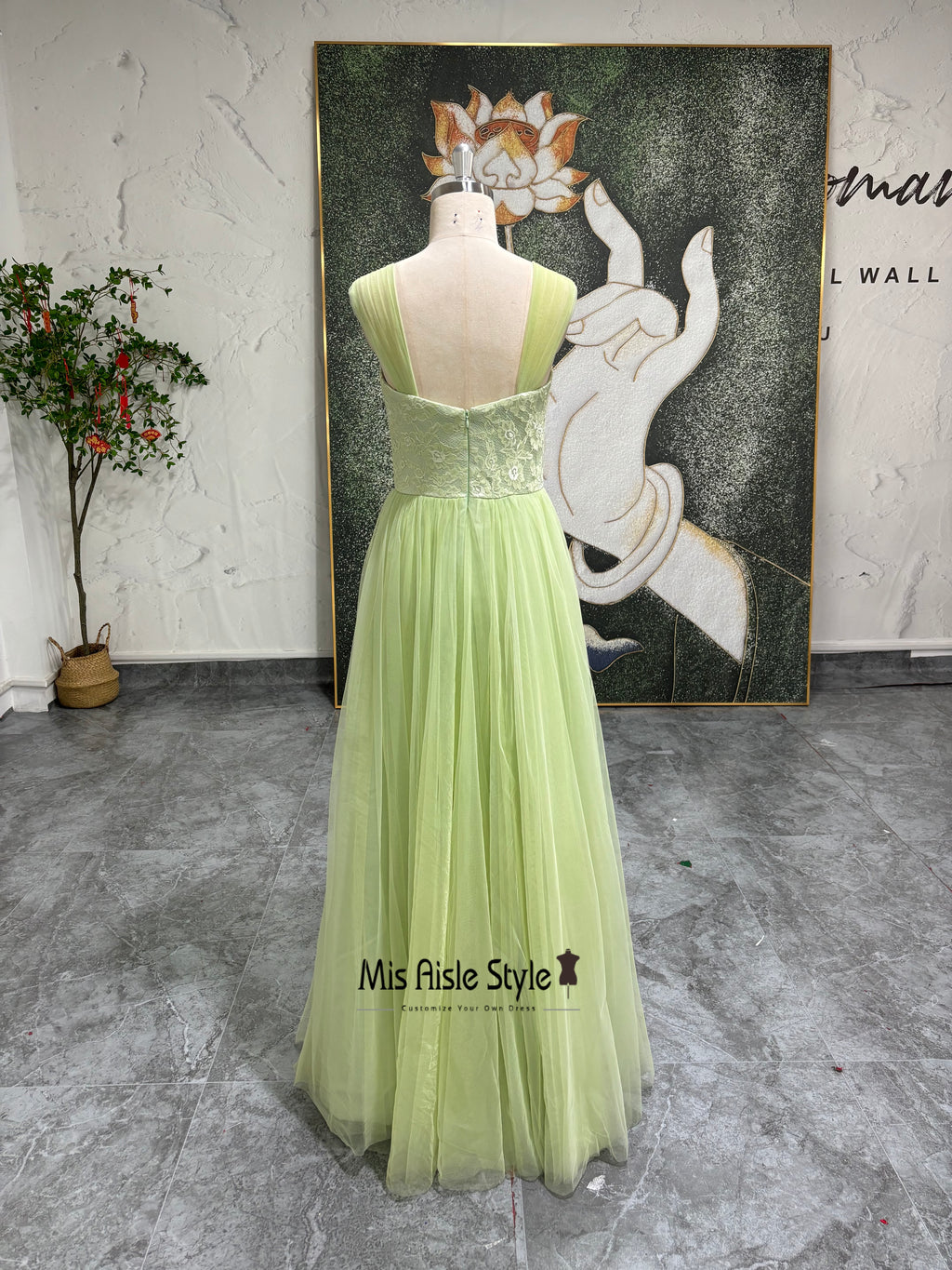 Long Bridesmaid Dress
