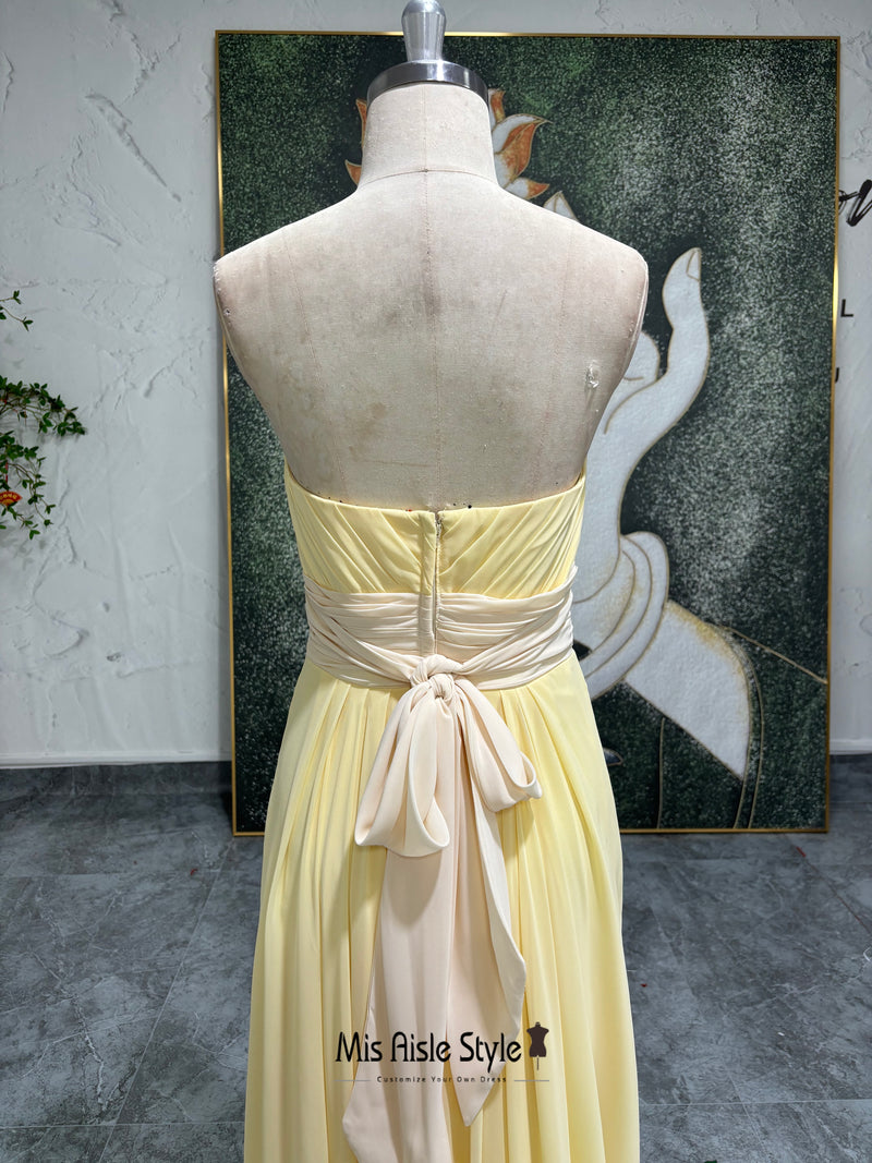Strapless Prom Dress
