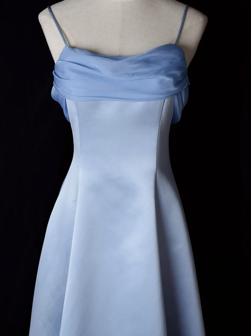 Light Blue Vintage Prom Dress