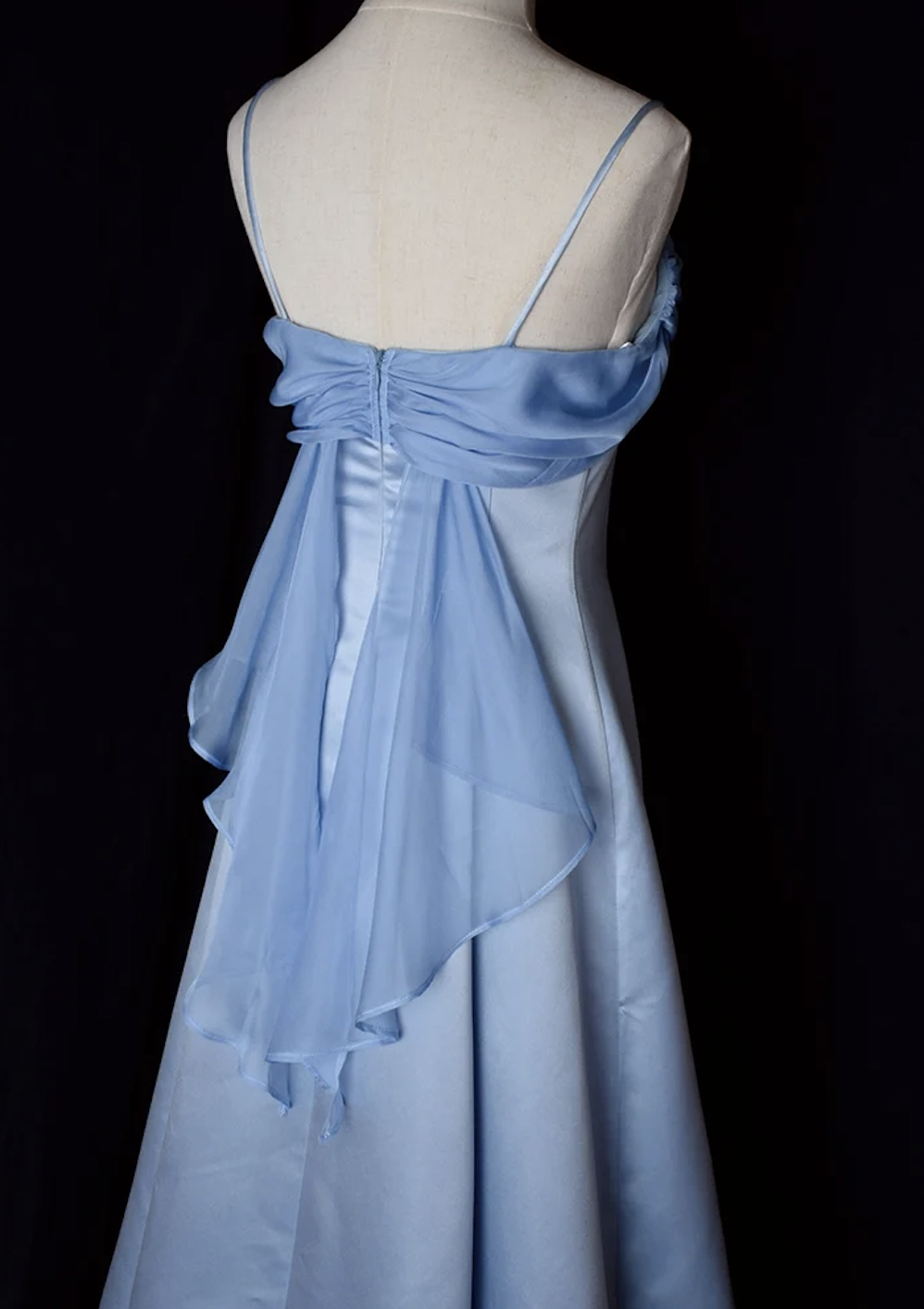 Light Blue Vintage Prom Dress misaislestyle Light Blue Vintage Prom Dress misaislestyle