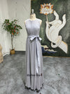 Long Bridesmaid Dress With Band