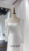 Fit And Flare Ivory Wedding Dress