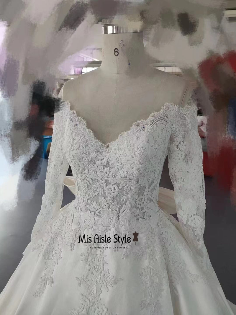 Lace Ball Gown Wedding Dress