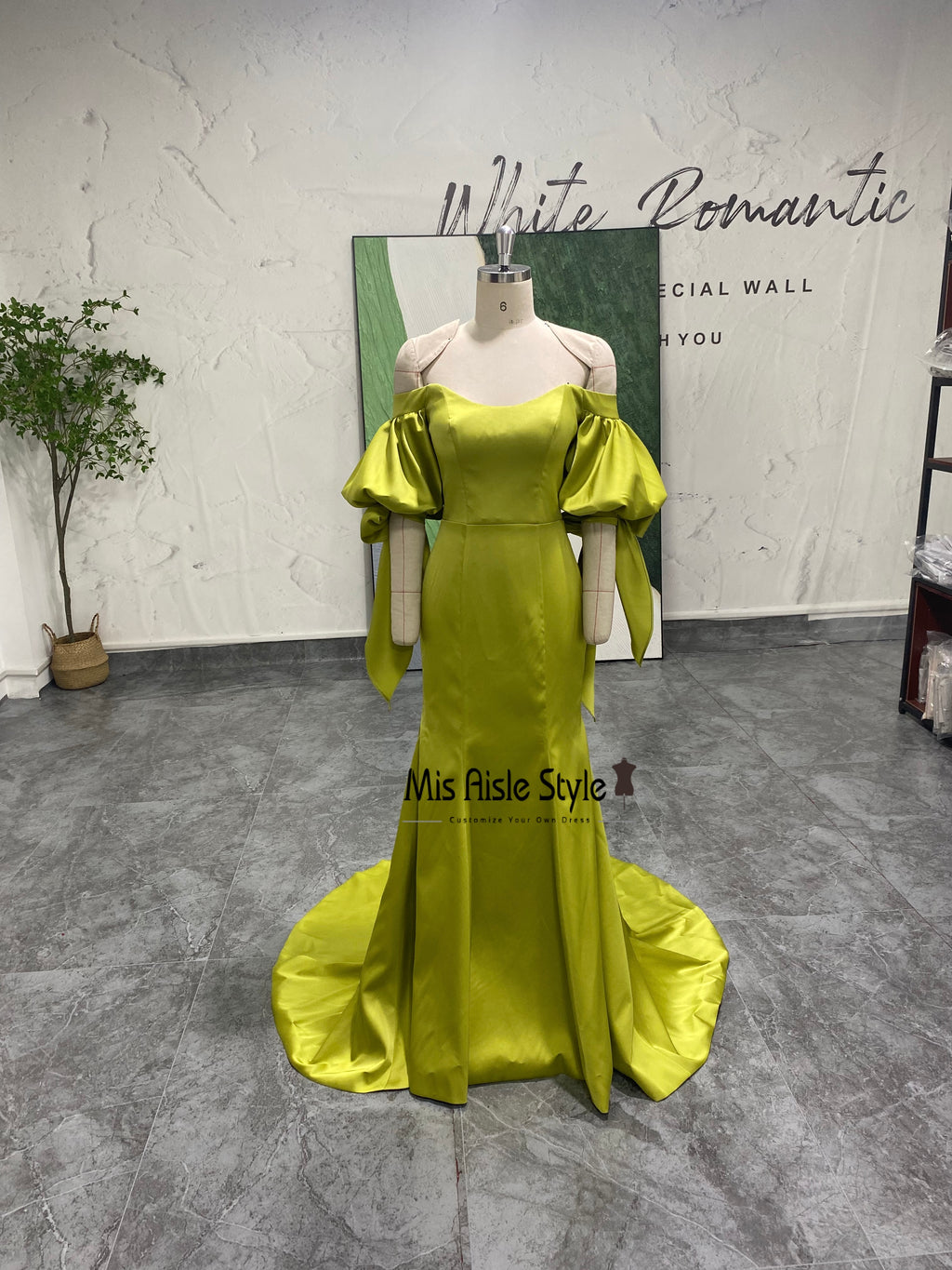 Mermaid Lemon Party Dress