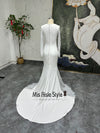 Satin Wedding Dress