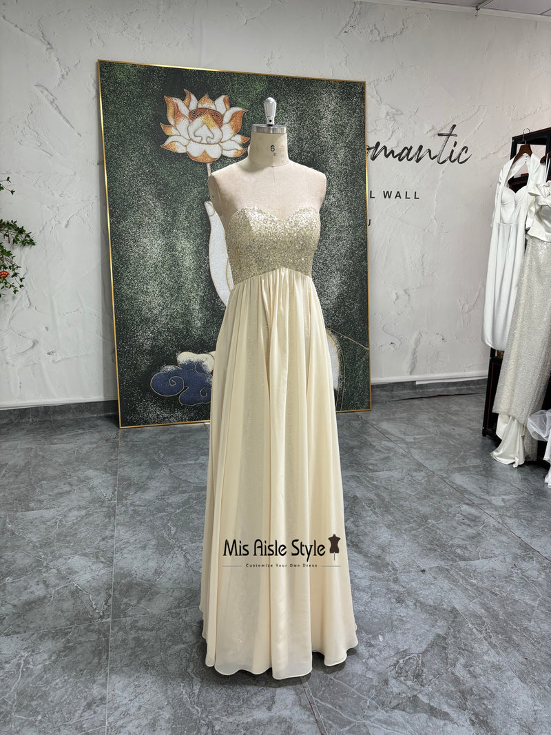 Sequins Bridesmaid Dress