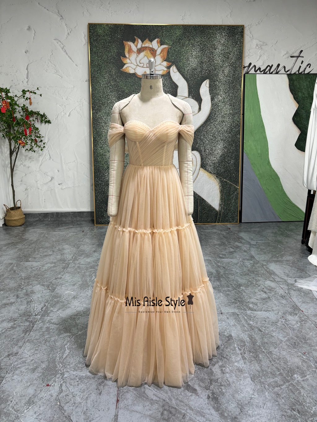 Sequin Wedding Dress