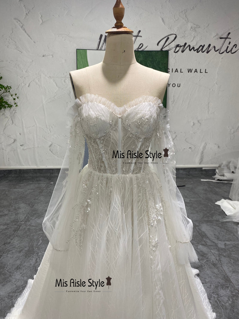 Beaded Wedding Dress