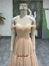 Light Orange Wedding Dress