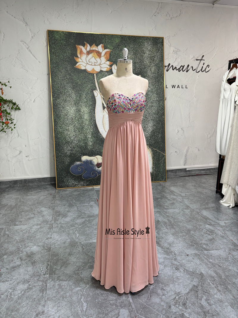 Long Bridesmaid Dress