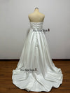 Satin Wedding Dress